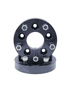Rugged Ridge 15201.07 Billet Aluminum 1.375" Wheel Conversion Spacers for 07-18 Jeep Wrangler JK with 5x5" to 5x5.5" Bolt Pattern