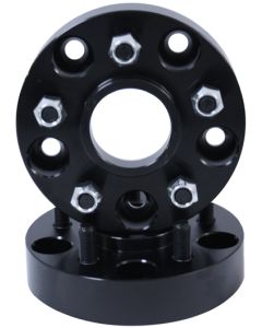 Rugged Ridge 15201.06 Billet Aluminum 1.375" Wheel Conversion Spacers for 07-18 Jeep Wrangler JK with 5x5" to 5x4.5" Bolt Pattern