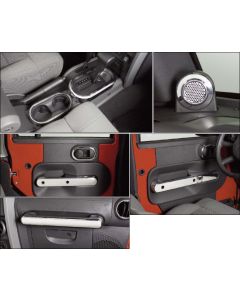 Putco 405641 Chrome Interior Kit for 07-10 Jeep Wrangler JK