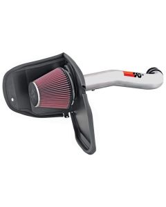 K&N 77-1559KP Metal Air Intake for 08-09 Jeep Liberty KK with 3.7L Engine