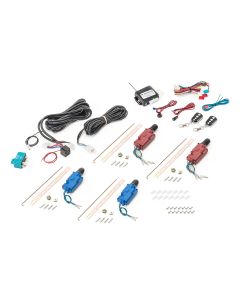 Electric-Life 95338 4 Door Lock Kit with 3 Channel Keyless Entry for 07-18 Jeep Wrangler Unlimited JK