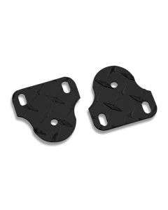 WINDSHIELD HINGE BRCKTS 76-86 CJ5/7 BLK