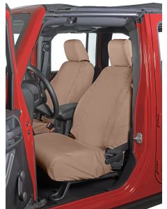 SEAT SAVERS-FR 07-10 JK W/O AIRBAG TAN