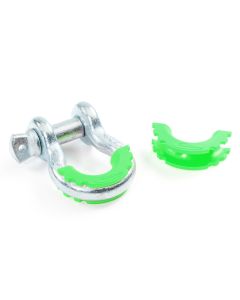 DAYSTAR 3/4IN D-RING ISOLATOR - GREEN