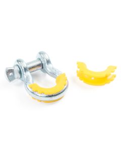 DAYSTAR 3/4IN D-RING ISOLATOR - YELLOW