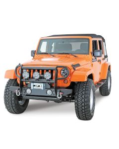 FR ROCK BUMPER NO HITCH RUB BLK JK