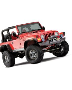 Bushwacker 10920-07 Flat Style Flares for 97-06 Jeep Wrangler TJ