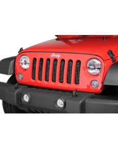RAMPAGE GRILLE INSERT GLOSS BLK JK