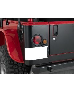 Warrior Products  License Plate Bracket for 97-06 Jeep Wrangler TJ & Unlimited