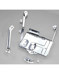 Rugged Ridge 11132.01 Stainless Steel Battery Tray Kit  for 76-86 Jeep CJ Series