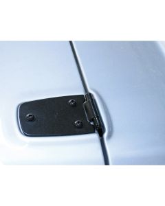 Rugged Ridge 11205.01 Black Hood Hinge Set  for 76-95 Jeep CJ and Wrangler YJ 