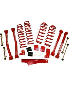STD 3.5IN LIFT W/ARMS JK HYDRO RED KIT  JK2501KCRH