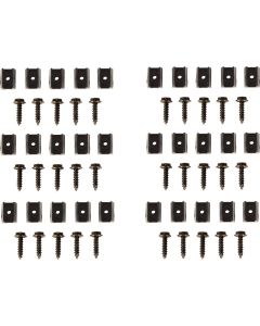 OMIX-ADA 11601.06 Fender Flare Hardware Kit for 87-95 Jeep Wrangler YJ