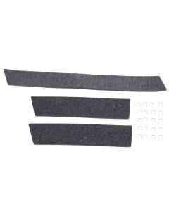 OMIX 12021.86 Radiator & Air Deflector Felt Kit for 41-69 MB, GPW, CJ-2A, CJ-3A & M38