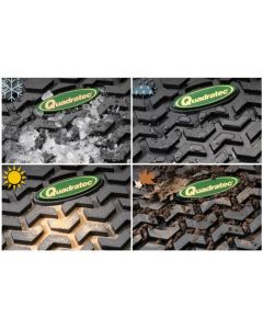 Quadratec  Ultimate All Weather Rear Floor Liner in Black for 93-98 Jeep Grand Cherokee ZJ
