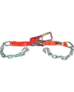 MASTERCRAFT 7FT STRAP W/CHAIN 10K RED