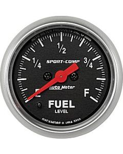 AUTOMETER FUEL - 2 1/16 52.4MM 0-280 O