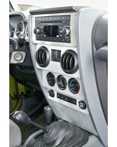 DASH OVERLAY 07-08 JK 4DR PW POL ALUM