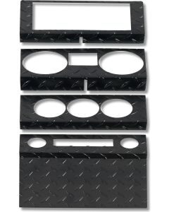 DASH OVERLAY 09-10 JK 4DR PW BLK DIAMON