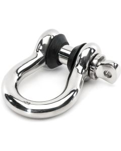 Crown Automotive RT33004 3/4" Stainless Steel D-Ring with Anti-Rattle Bushings