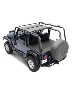 Smittybilt 76713 SMI SRC Roof Rack in Textured Black for 97-06 Jeep Wrangler TJ
