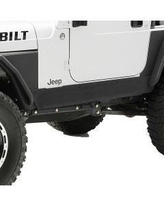 Smittybilt  XRC Rock Sliders in Textured Black for 97-06 Jeep Wrangler TJ & Unlimited
