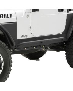 SMI XRC ROCKER GUARD W/STEP BLK TEXT TJ