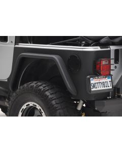 Smittybilt  Rear XRC Fender Flares in Textured Black for 97-06 Jeep Wrangler TJ