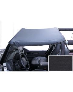 Rugged Ridge 13573.15 Summer Brief in Black Denim for 87-91 Jeep Wrangler YJ
