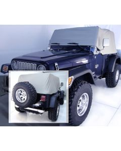 VINYL CAB COVER 92-06  YJ/TJ GRAY