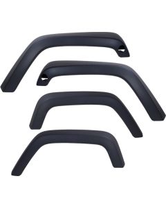 OMIX-ADA 11609.01 4 Piece Fender Flare Kit without Hardware for 07-18 Jeep Wrangler JK