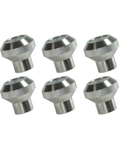 BILLET DASH KNOB SET BLK 76-86 CJ
