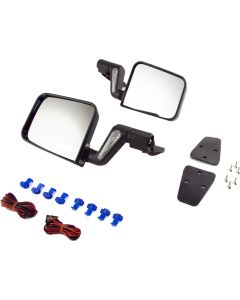 HEATED MIRROR SET BLK 87-02 YJ/TJ