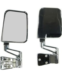 SIDE MIRRORS CHROME 87-02 YJ/TJ