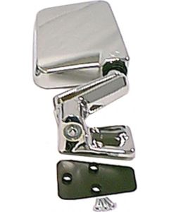 CHROME MIRROR RIGHT 87-02 YJ/TJ