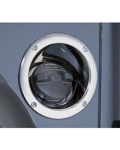 GAS FILLER HOUSING 97-06 TJ CHROM