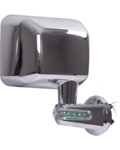 MIRROR W/TURN SIGNAL RH JK CHROM