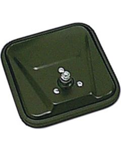 SQUARE MIRROR HEAD BLK 55-86 CJ