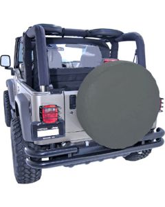 Rugged Ridge  Spare Tire Cover in Black Diamond 