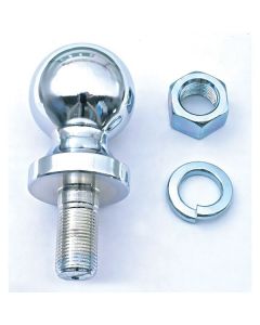 CHROME HITCH BALL 2IN X 3/4IN