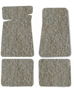 CARPET FLOOR MAT 4PC 76-83 CJ5 BISCUIT