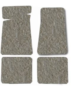 CARPET FLOOR MAT 4PC 76-83 CJ5 CARAMEL