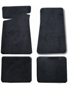 CARPET FLOOR MAT 4PC 76-86 CJ7 BLACK