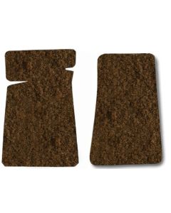 CARPET FLOOR MAT 2PC 76-86 CJ7 SADDLE