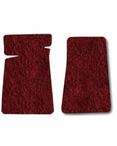 CARPET FLOOR MAT 2PC 76-86 CJ7 OXBLOOD
