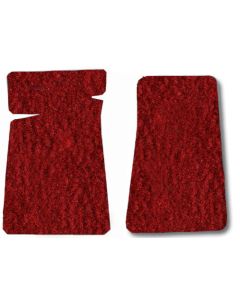 CARPET FLOOR MAT 2PC 87-95 YJ FLM RED