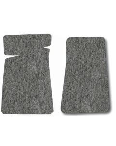CARPET FLOOR MAT 2PC 87-95 YJ GRAY