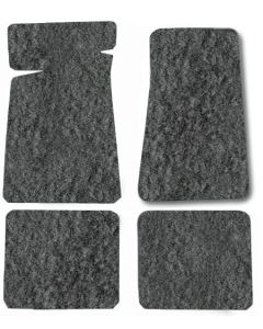 CARPET FLOOR MAT 4PC 87-95 YJ DOVE GRAY