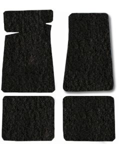 CARPET FLOOR MATS 4PC 99-04 WJ BLACK