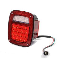 Pilot Automotive NV-001FO Passenger Side LED Tail Lamp for 91-97 Jeep Wrangler YJ & TJ
